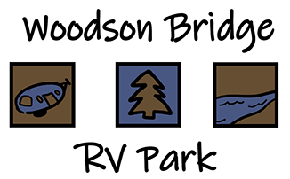 Woodson Bridge RV Park Logo - Corning RV Park